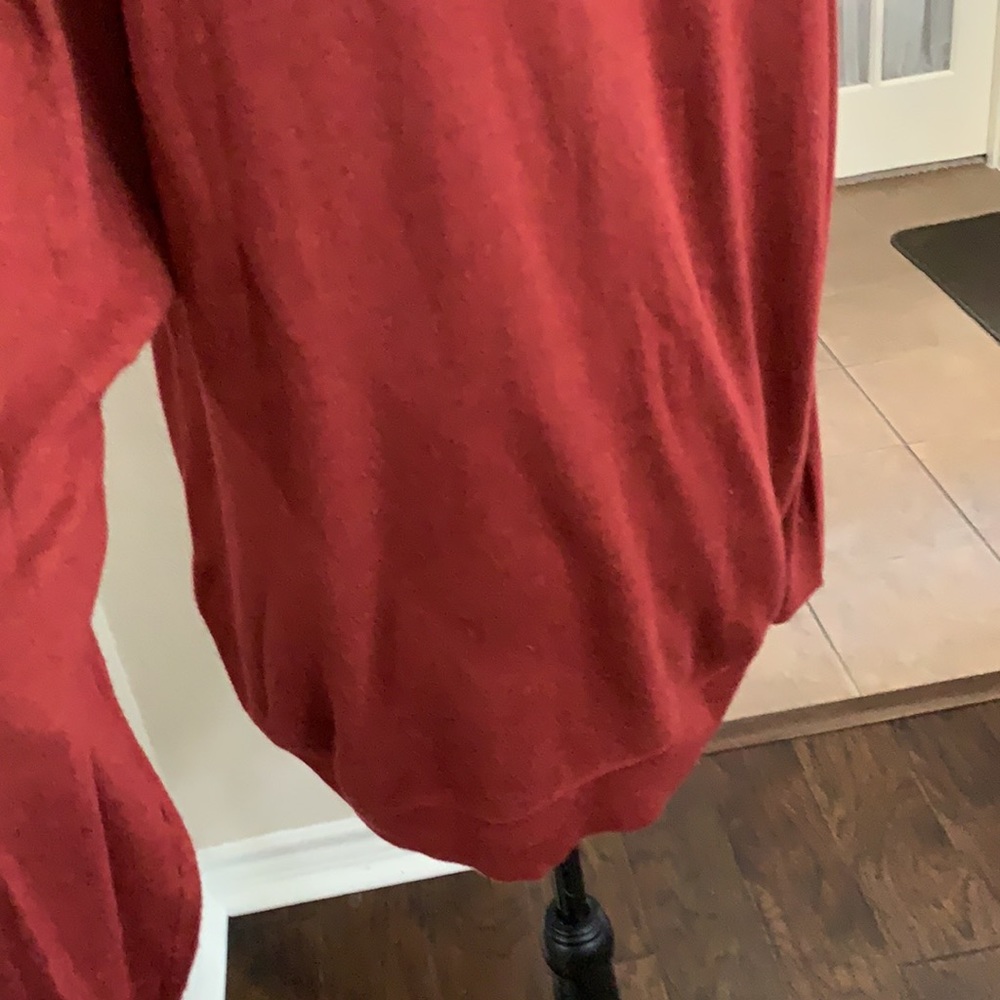 Loft solid red sweater - Picture 8 of 17